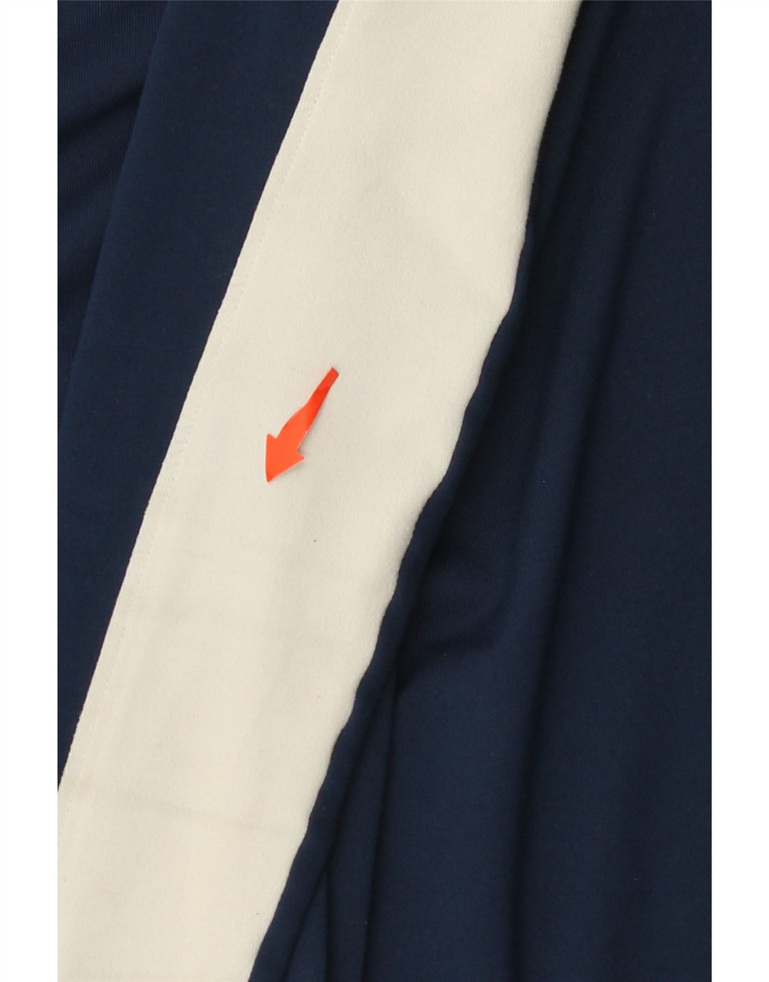 UNDER ARMOUR Mens Zip Neck Sweatshirt Jumper Medium Navy Blue Colourblock