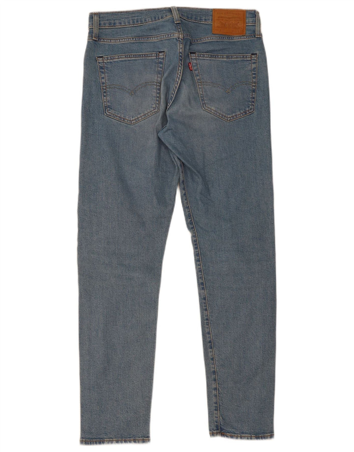 Levi's Mens 512 Slim Tapered Jeans W32 L32 Blue Cotton