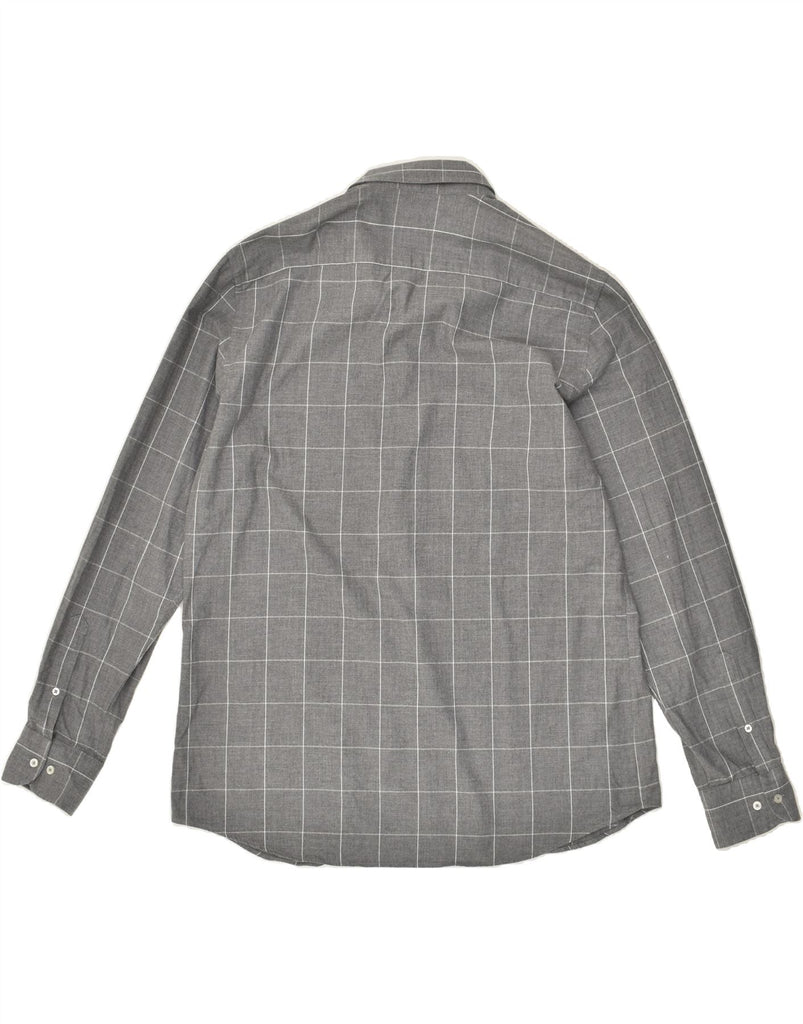 MASSIMO DUTTI Mens Shirt XL Grey Check | Vintage Massimo Dutti | Thrift | Second-Hand Massimo Dutti | Used Clothing | Messina Hembry 