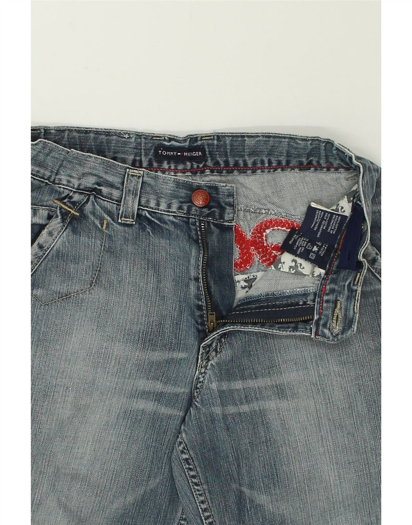 TOMMY HILFIGER Boys Denim Shorts 9-10 Years W25  Blue Cotton | Vintage Tommy Hilfiger | Thrift | Second-Hand Tommy Hilfiger | Used Clothing | Messina Hembry 