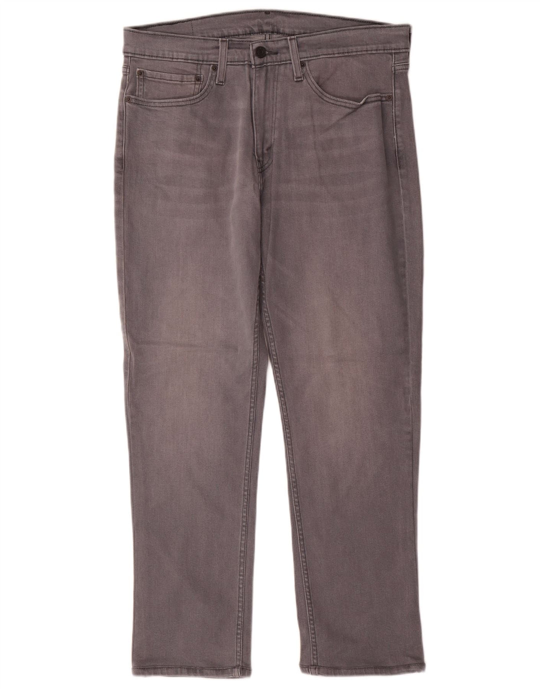 Levi's Mens Slim Jeans W34 L30 Grey Cotton