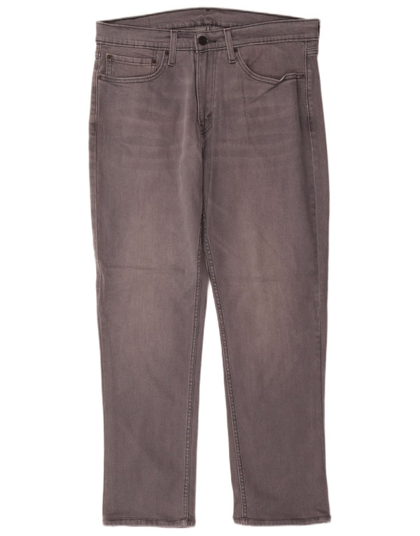Levi's Mens Slim Jeans W34 L30 Grey Cotton