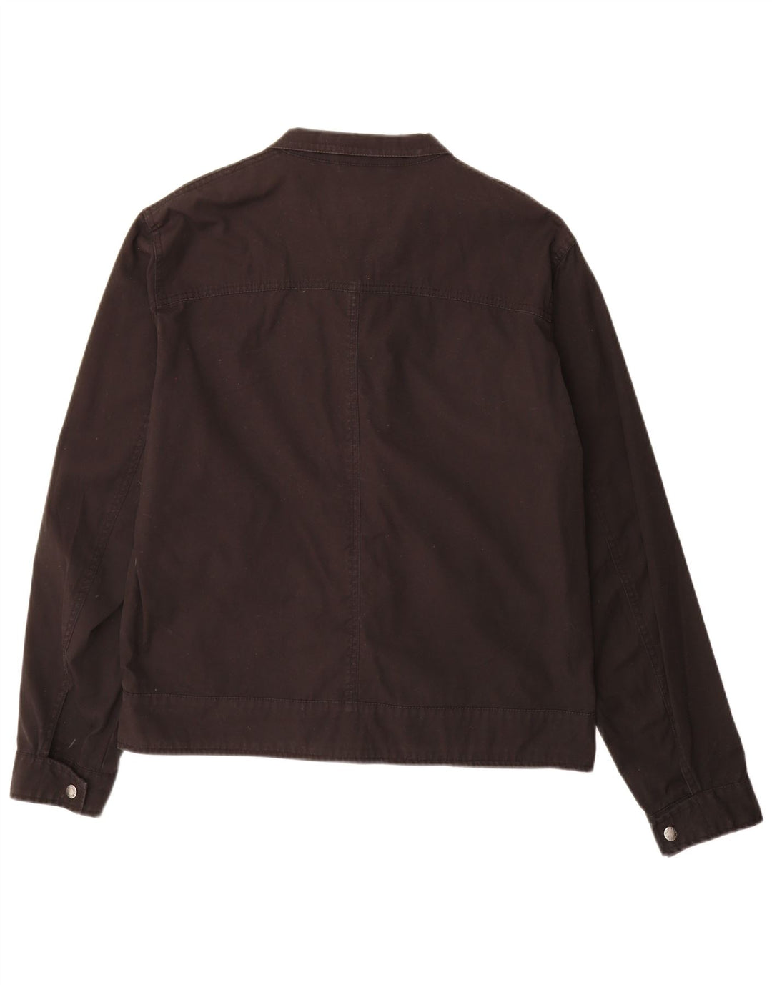 Mustang Mens Utility Jacket UK 40 Large Brown Cotton