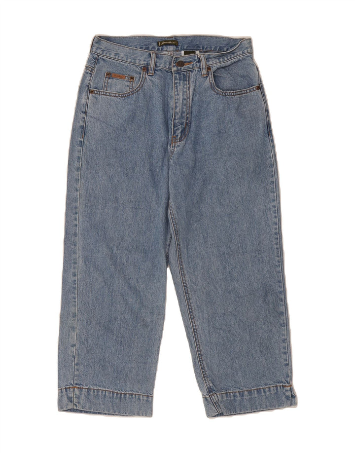 EDDIE BAUER Womens Capri Jeans US 8 Medium W28 L22 Blue Cotton Vintage Eddie Bauer and Second-Hand Eddie Bauer from Messina Hembry 