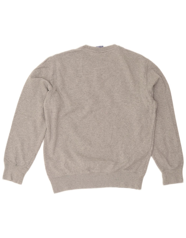 Champion Mens Graphic Sweatshirt Jumper XL Grey Cotton
