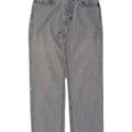 LEE Womens Straight Jeans W28 L27 Blue Cotton