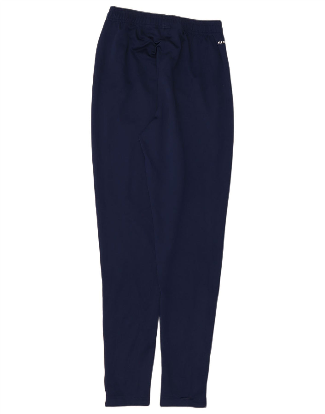 Adidas Mens Aeroready Tracksuit Trousers Small Navy Blue Polyester