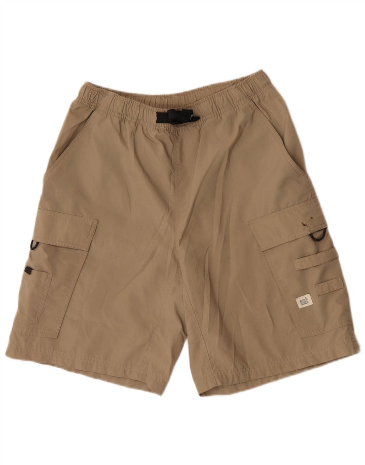 Nike Mens Cargo Shorts UK 36/38 Small W29 Beige Polyester