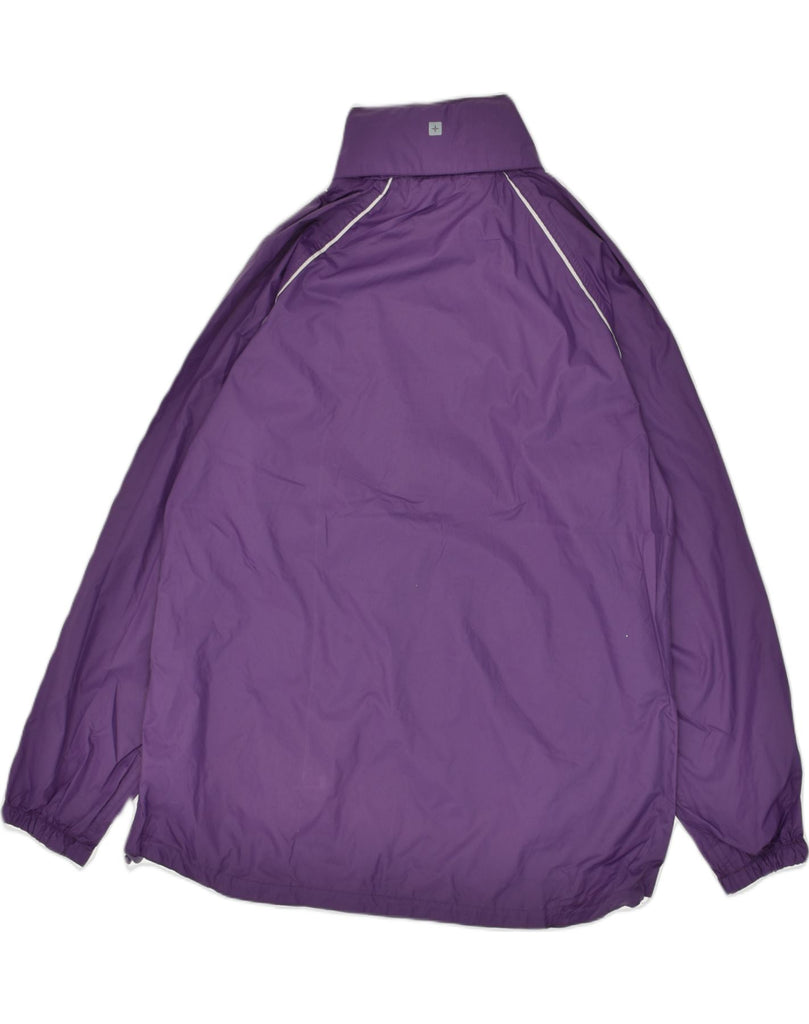 MOUNTAIN WAREHOUSE Womens Rain Jacket UK 16 Large Purple Nylon | Vintage Mountain Warehouse | Thrift | Second-Hand Mountain Warehouse | Used Clothing | Messina Hembry 