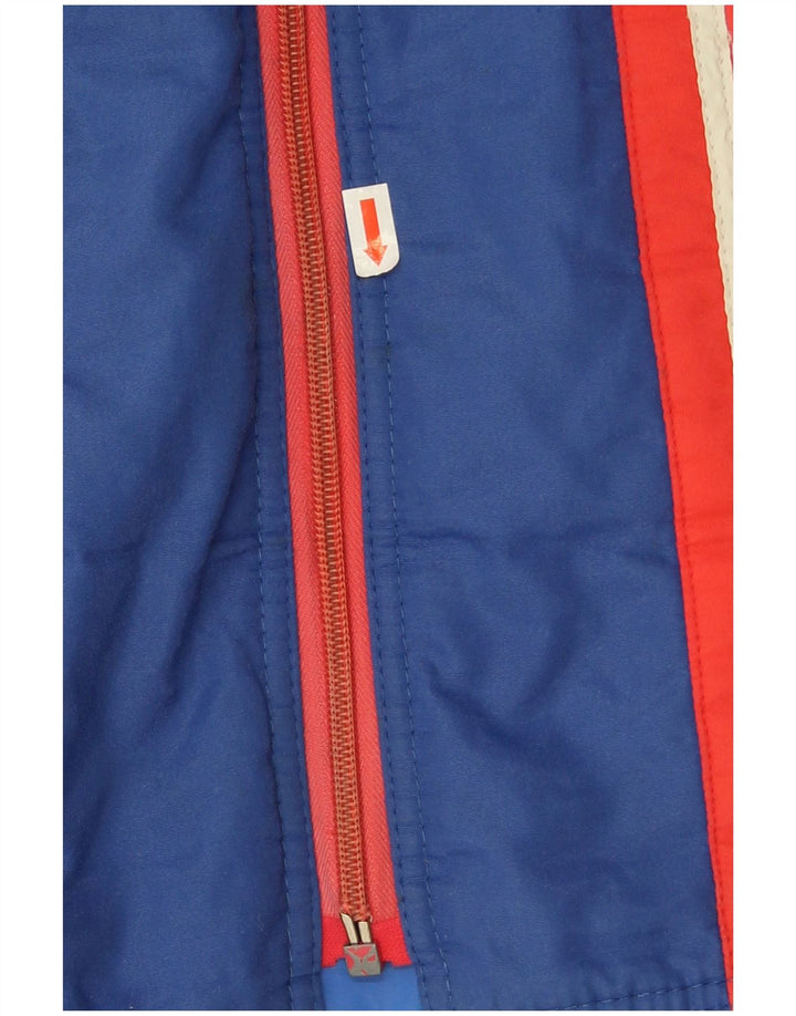 Impidimpi Mens Windbreaker Jacket UK 36 Small Blue Striped Polyamide