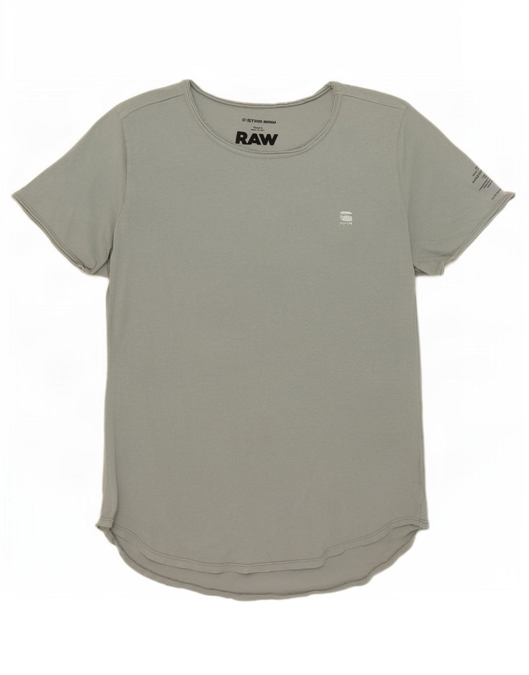 G-Star Womens T-Shirt Top UK 14 Large Grey