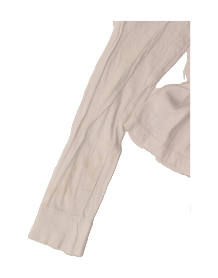 LEVI'S Boys Graphic Top Long Sleeve 15-16 Years White Cotton Vintage Levi's and Second-Hand Levi's from Messina Hembry 