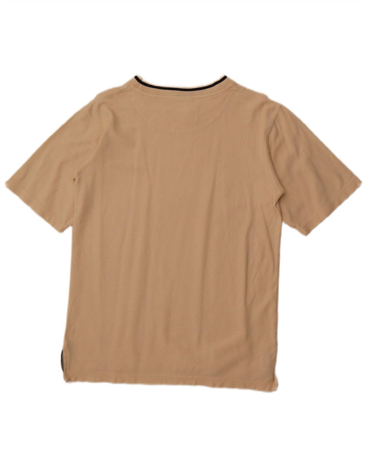 ASICS Mens T-Shirt Top XS Beige