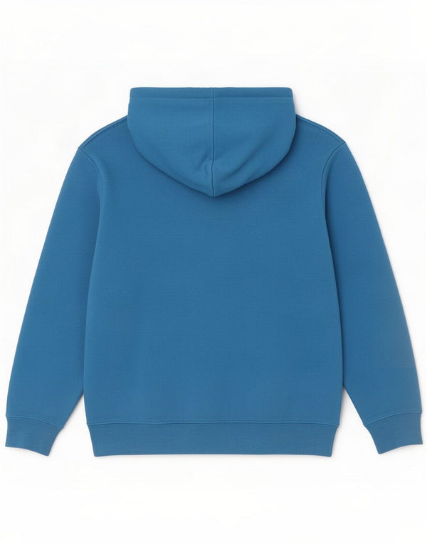 Ecko Unltd Boys Graphic Zip Hoodie Sweater 11-12 Years Blue Polyester