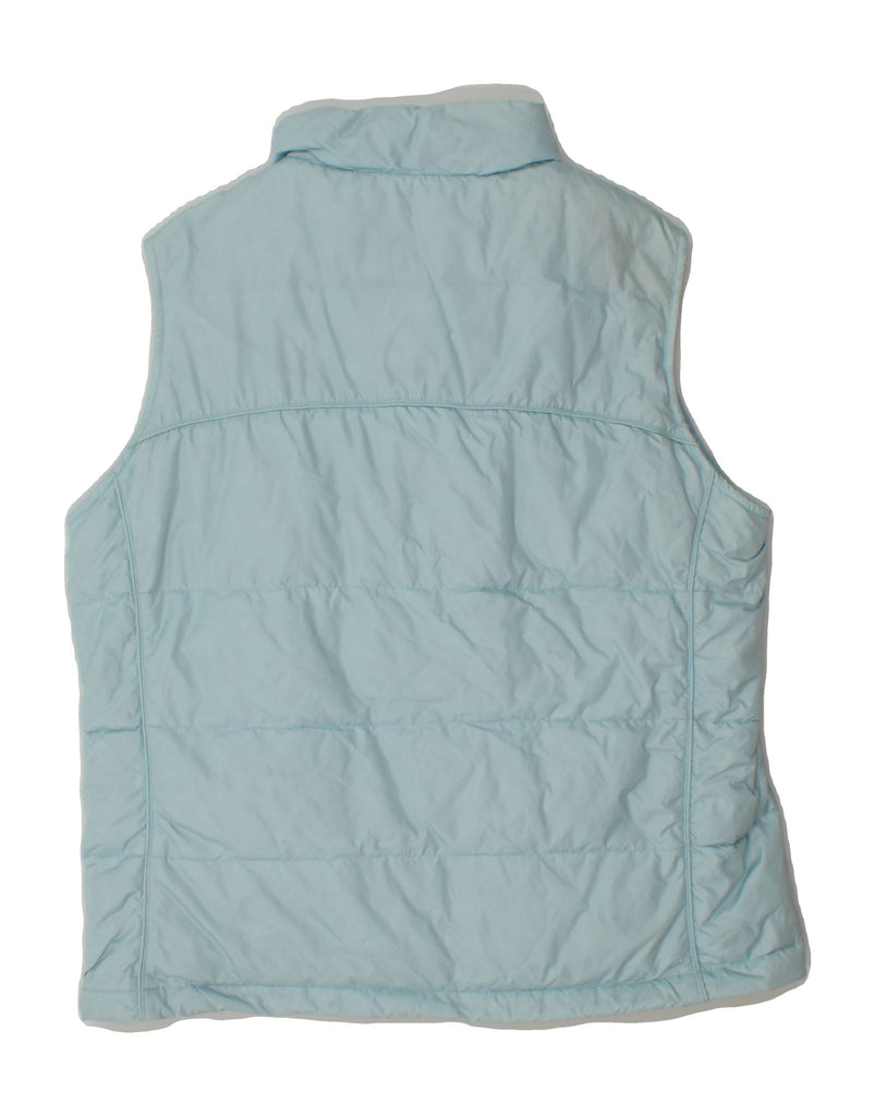 EDDIE BAUER Womens Padded Gilet UK 16 Large Blue Nylon Vintage Eddie Bauer and Second-Hand Eddie Bauer from Messina Hembry 
