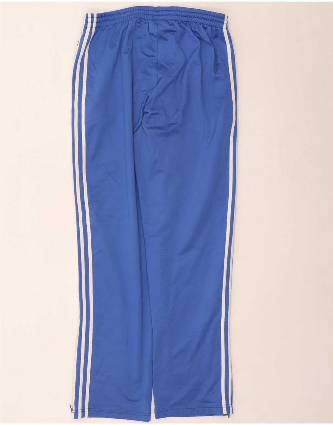 Adidas Mens Tracksuit Trousers Large Blue Polyester