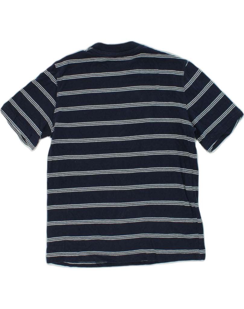 TOMMY HILFIGER Boys T-Shirt Top 8-9 Years Medium Navy Blue Striped Cotton | Vintage Tommy Hilfiger | Thrift | Second-Hand Tommy Hilfiger | Used Clothing | Messina Hembry 