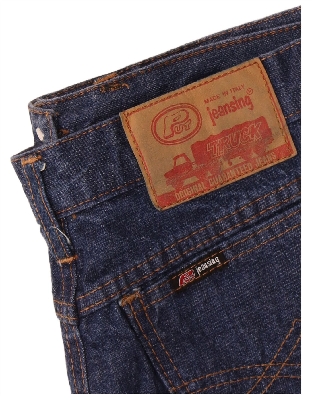 Vintage Womens Denim Skirt W30 Medium Navy Blue