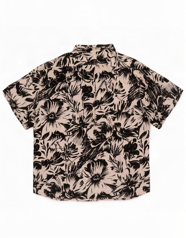 Vintage Mens Hawaiian Short Sleeve Shirt XL Multicoloured Floral
