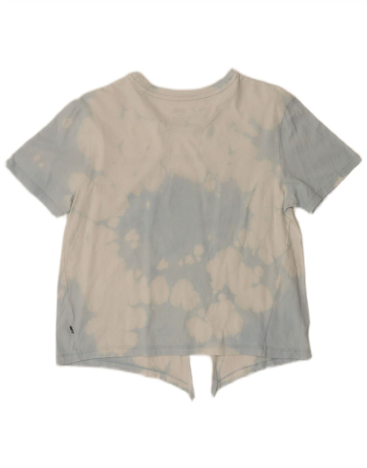 Vans Womens Graphic T-Shirt Top UK 10 Small White Tie Dye