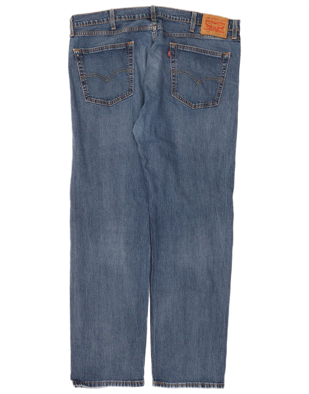 Levi's Mens 505 Straight Jeans W40 L32 Blue Cotton
