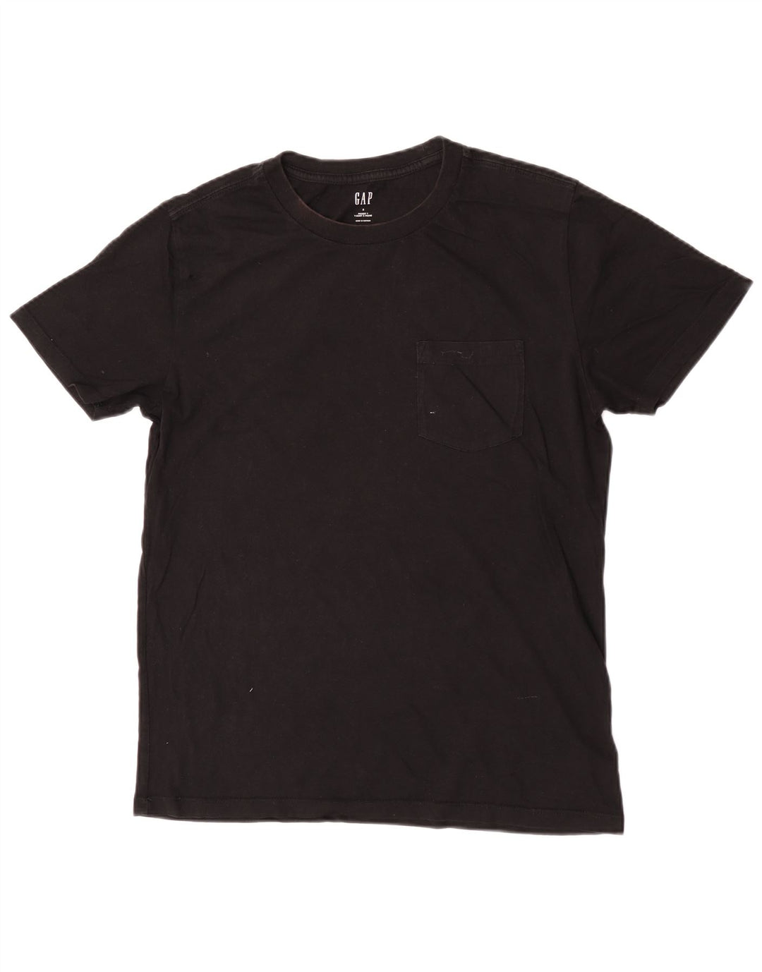 Gap Mens T-Shirt Top Small Black Cotton