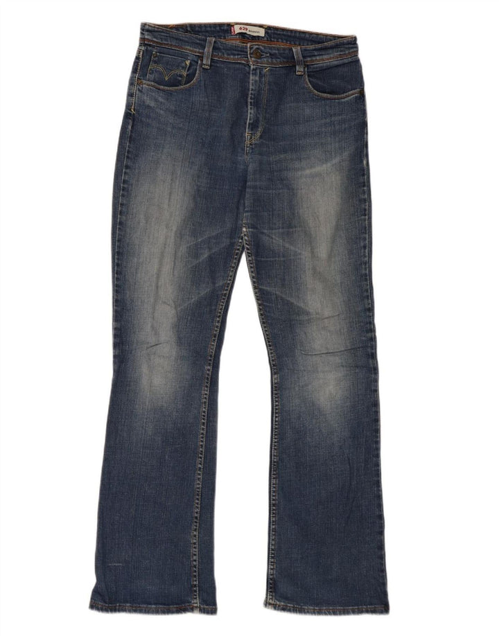 Levi's Womens 629 Bootcut Jeans W32 L32 Blue Cotton