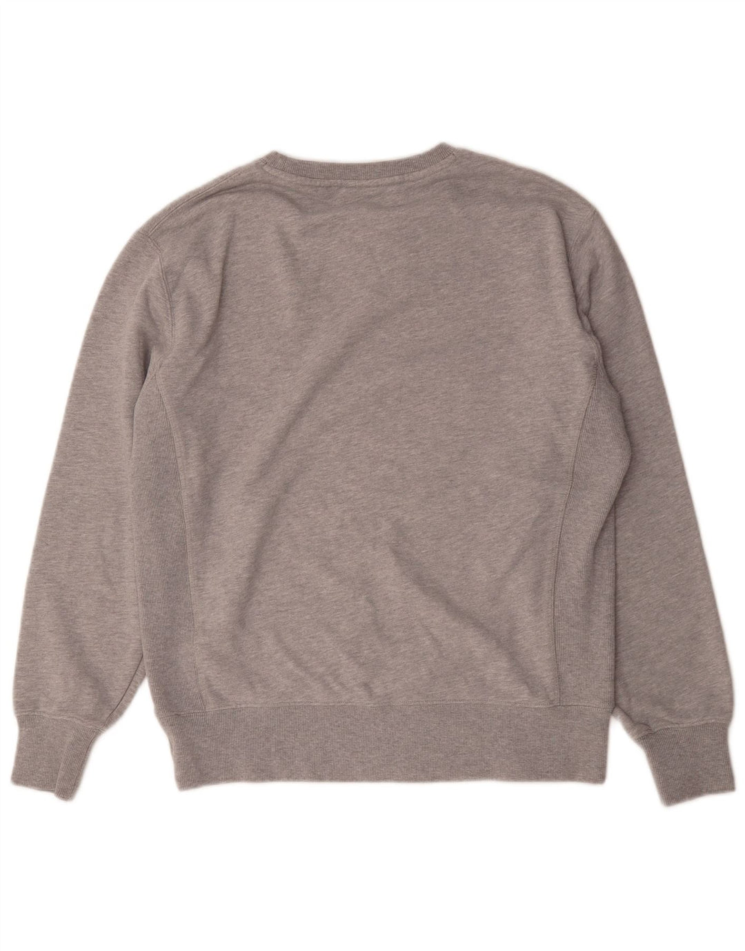 Superdry Mens Graphic Sweatshirt Jumper Medium Grey Flecked Cotton