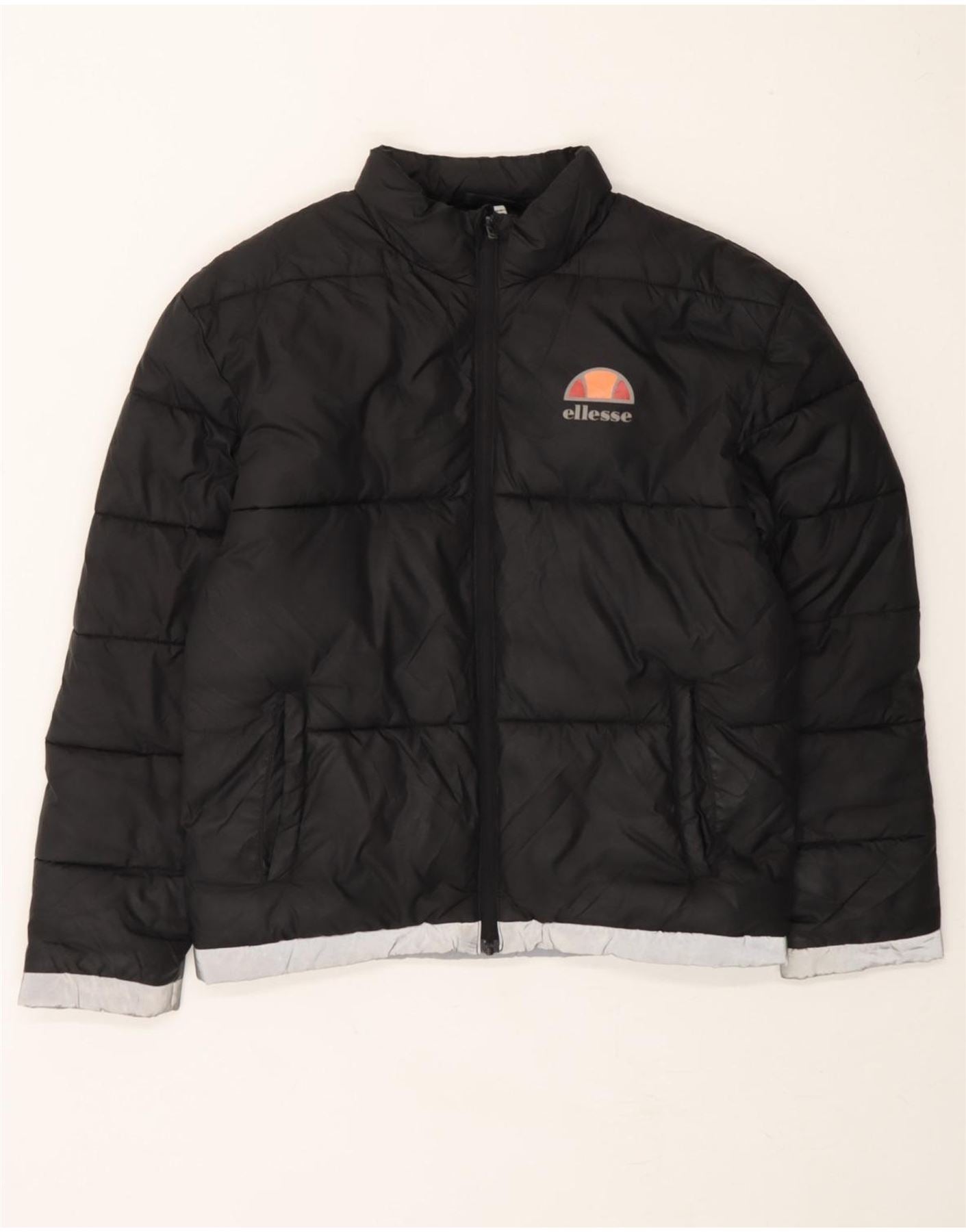 Doudoune Ellesse Fille 10-11 Ans Noir Polyester Vêtements