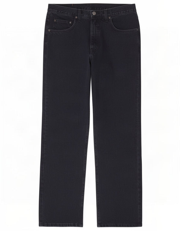 Marks & Spencer Mens Blue Harbour Straight Jeans W34 L31 Navy Cotton