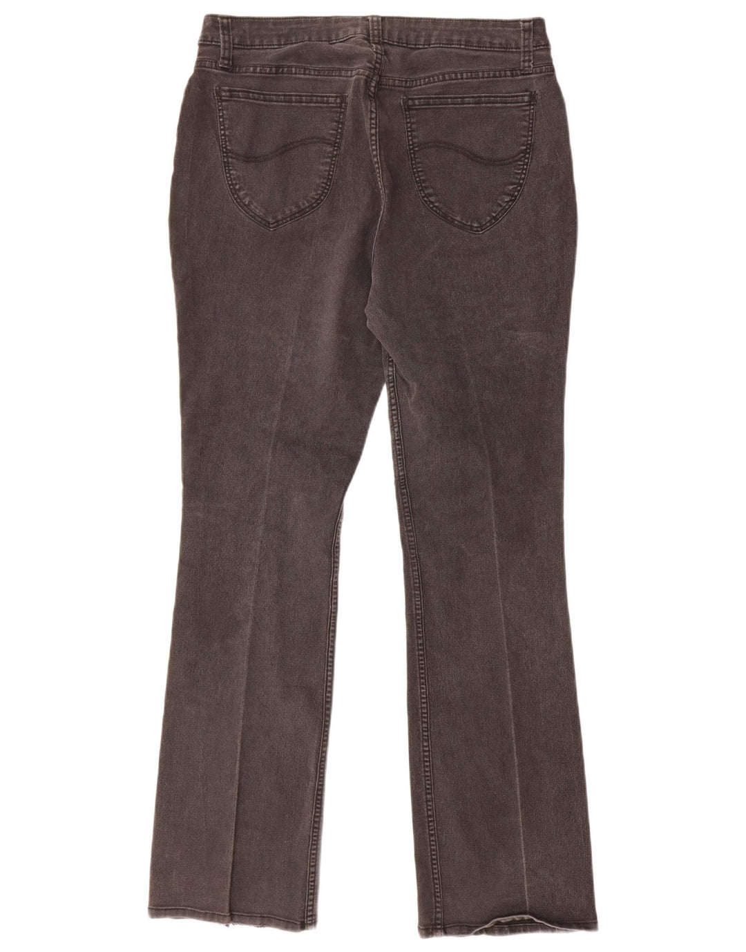 Lee Womens Riders Mid Rise Bootcut Jeans W32 L31 Grey