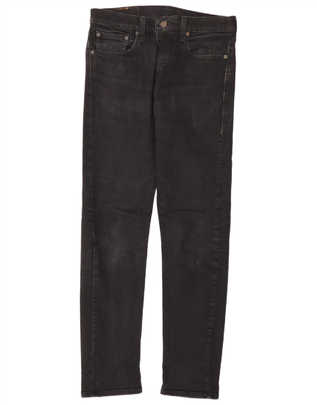 Levi's Mens 512 Slim Tapered Jeans W32 L31 Black Cotton