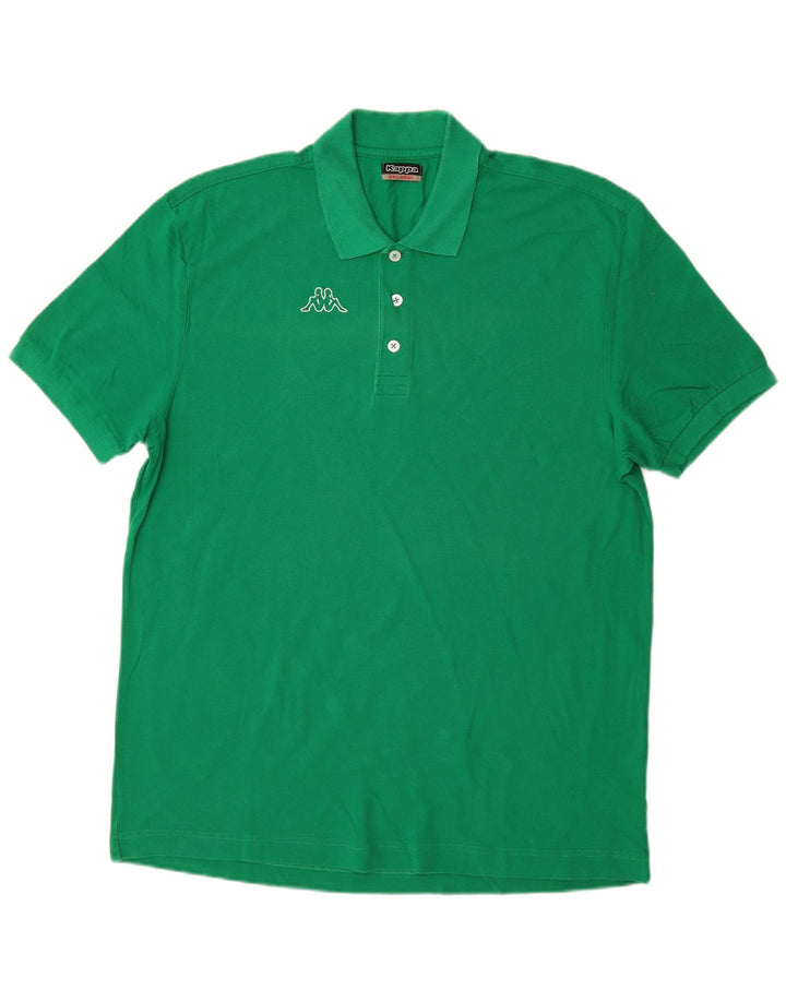 KAPPA Mens Polo Shirt 2XL Green