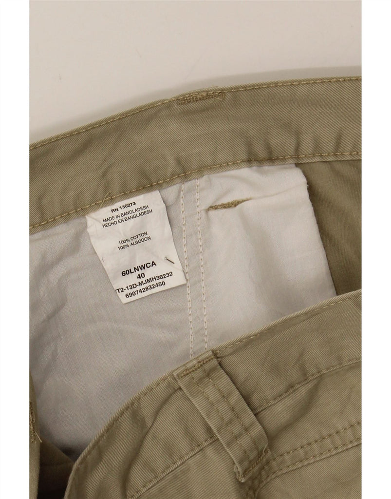 WRANGLER Mens Cargo Shorts W40 XL Beige Cotton Vintage Wrangler and Second-Hand Wrangler from Messina Hembry 