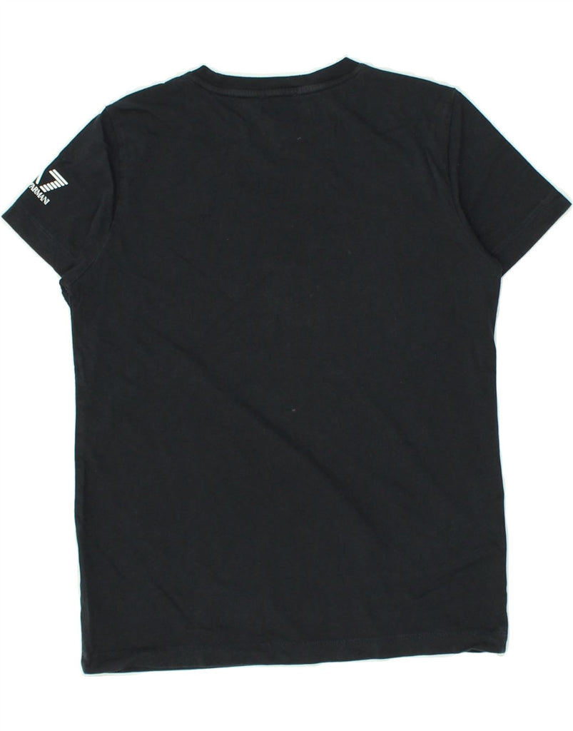 EMPORIO ARMANI Boys Graphic T-Shirt Top 9-10 Years Black | Vintage Emporio Armani | Thrift | Second-Hand Emporio Armani | Used Clothing | Messina Hembry 