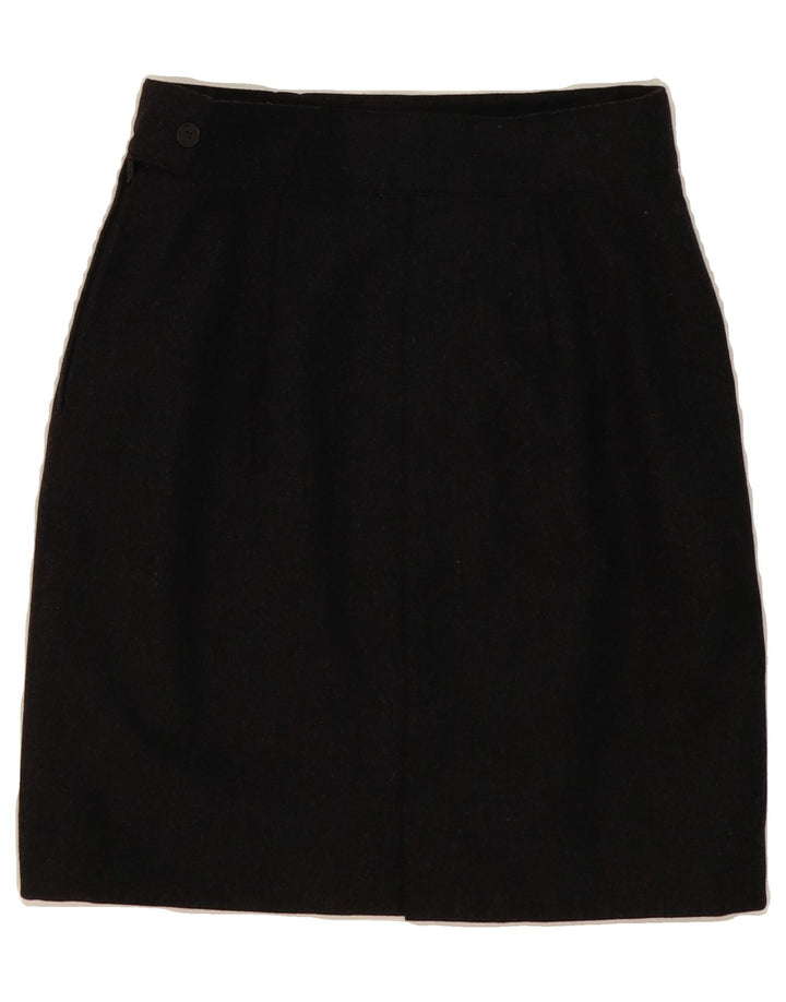 FEDERICA Womens 1 Button 2 Piece Skirt Set UK 14 Medium W28  Grey Vintage Federica and Second-Hand Federica from Messina Hembry 