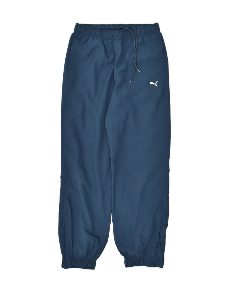 PUMA Boys Graphic Tracksuit Trousers Joggers 11-12 Years Large  Blue | Vintage Puma | Thrift | Second-Hand Puma | Used Clothing | Messina Hembry 