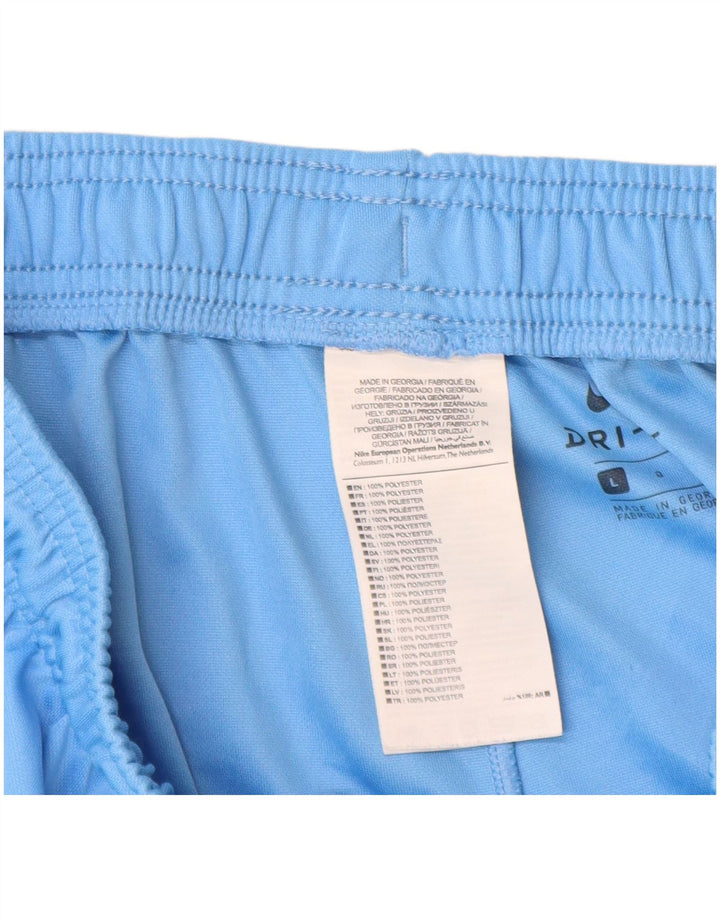 Nike Mens Dri Fit Sport Shorts Large  Blue Polyester