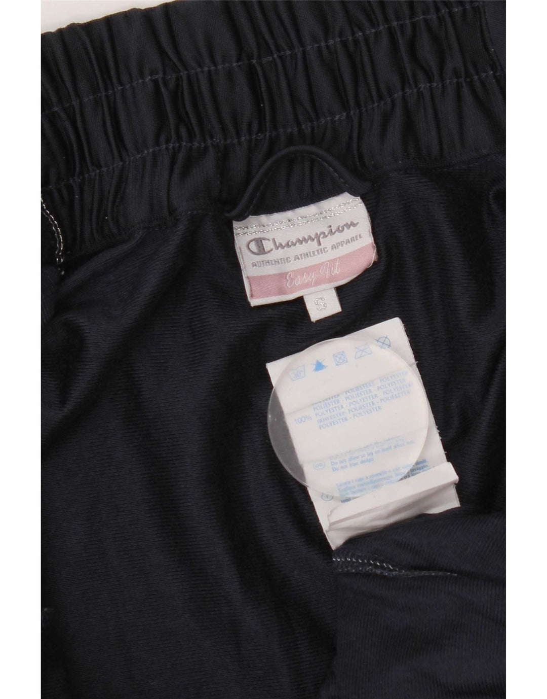 Champion Womens Easy Fit Tracksuit Top Jacket UK 10 Small Navy Blue