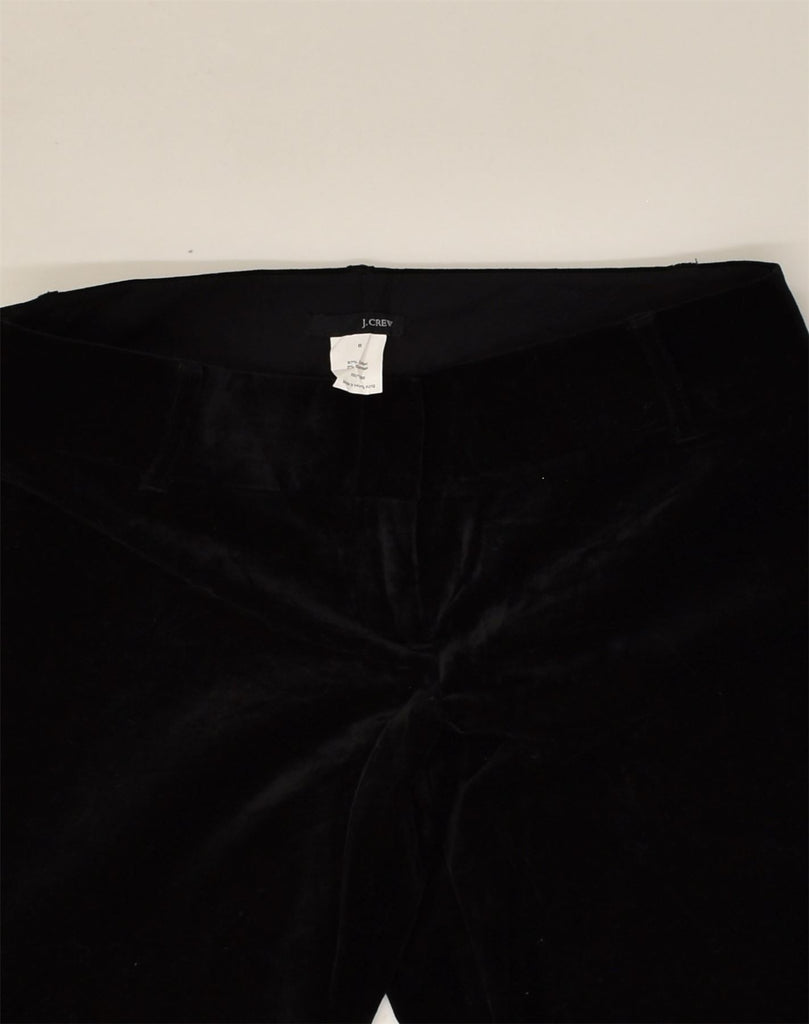 J. CREW Womens Straight Casual Trousers US 0 XS W28 L31 Black Cotton | Vintage J. Crew | Thrift | Second-Hand J. Crew | Used Clothing | Messina Hembry 