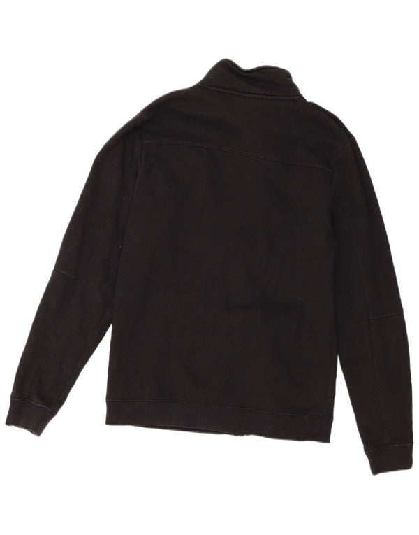 Nike Mens Tracksuit Top Jacket XS Black Cotton