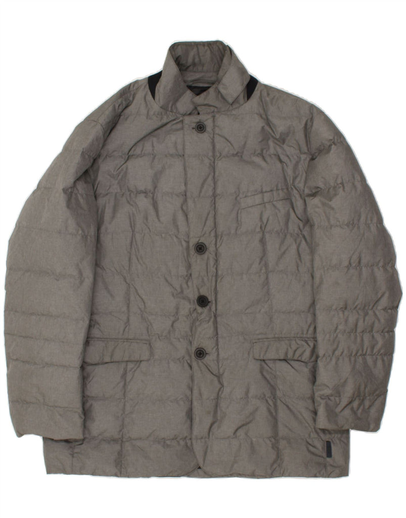 HERNO Mens Padded Jacket UK 38 Medium Grey | Vintage Herno | Thrift | Second-Hand Herno | Used Clothing | Messina Hembry 