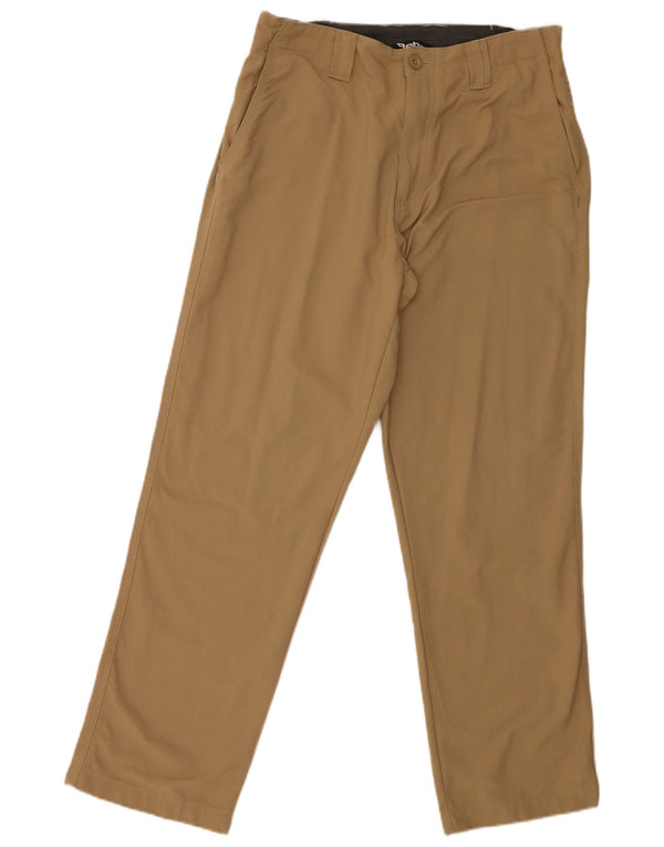 Rohan Mens Straight Chino Trousers W34 L29 Khaki Polyamide