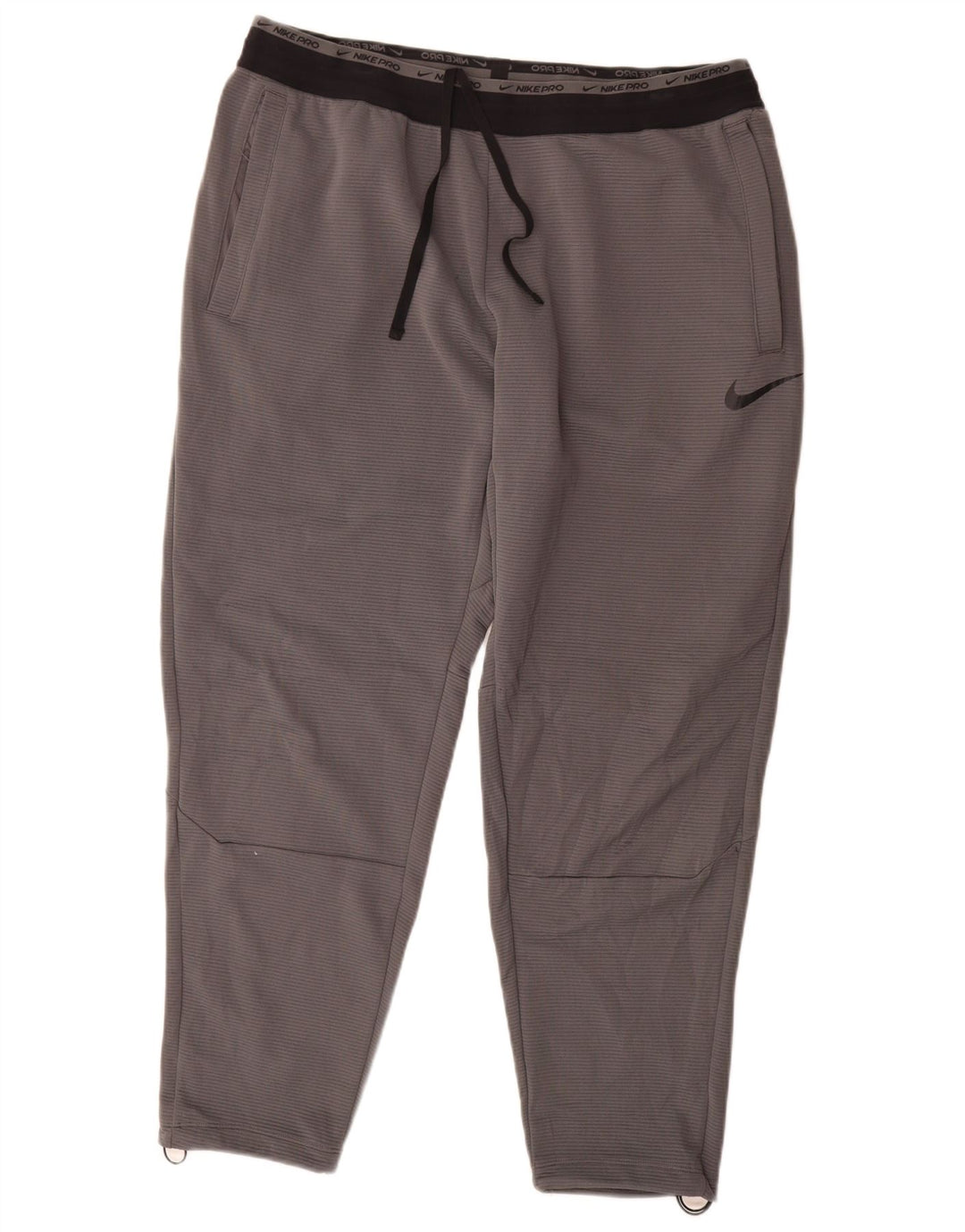 Nike Mens Dri Fit Tracksuit Trousers 2XL Grey Colourblock Polyester