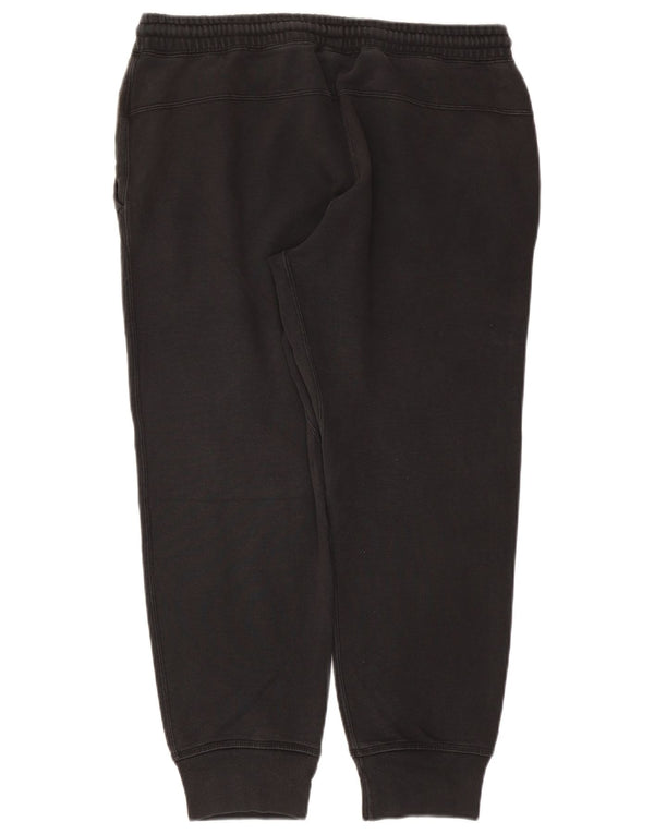 Adidas Mens Graphic Tracksuit Trousers Joggers XL  Black Cotton