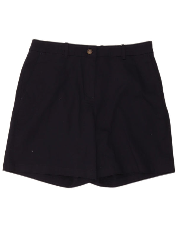 Gant Womens Chino Shorts UK 14 Large W34 Navy Blue Cotton