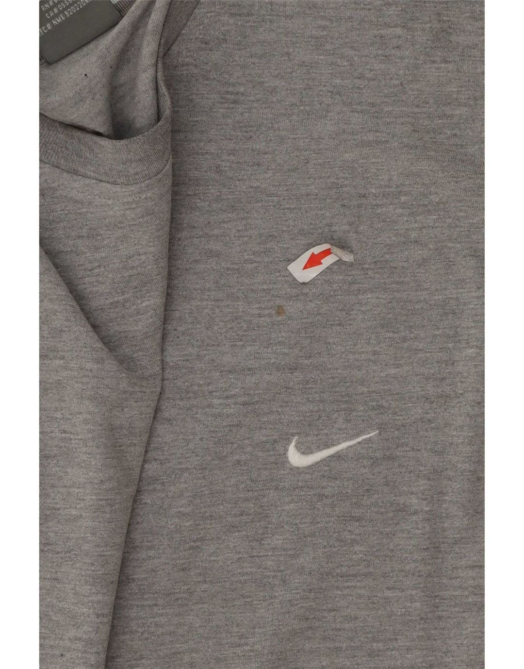 Nike Mens T-Shirt Top Large Grey