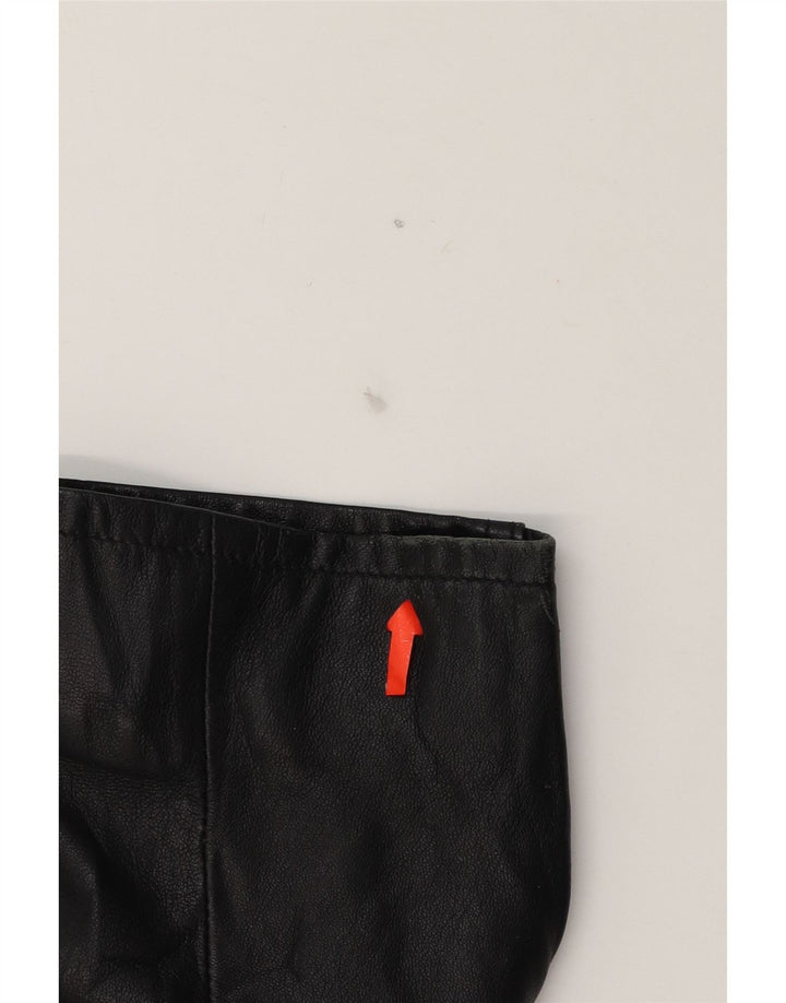 JEANSERIA DEL CORSO Mens Leather Jacket UK 42 XL Black Leather Vintage Jeanseria Del Corso and Second-Hand Jeanseria Del Corso from Messina Hembry 
