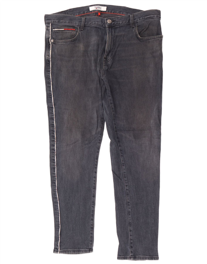 Tommy Hilfiger Mens Slim Jeans W38 L32 Blue Cotton