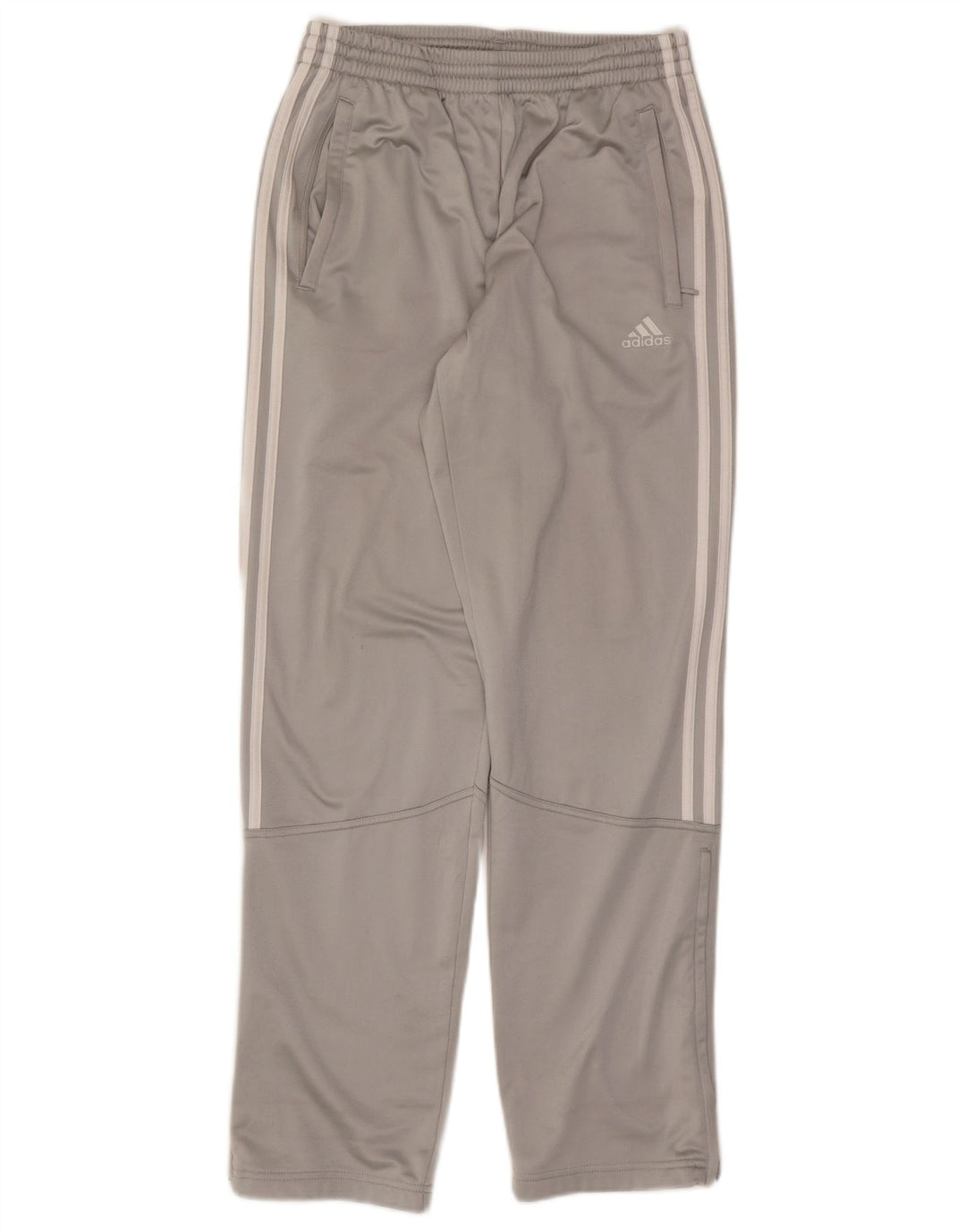 Adidas Mens Full Tracksuit UK 36/38 Small  Grey Colourblock Polyester